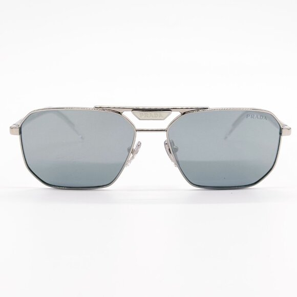 NEW PRADA PR58YS POLARIZED 1BC02R MEN SUNGLASSES SPR 58Y 1BC02R PR 58YS - Picture 1 of 14